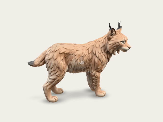 Eurasian Lynx model preview
