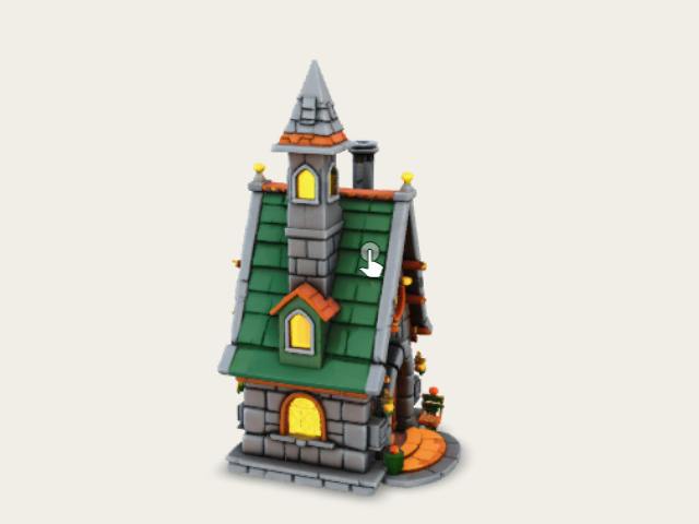 Objectork Krumpmas Chapellodgematerialstone Scrap model preview