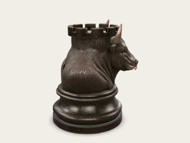 Using The Same Realistic Barnyard Animal Chess Pie model preview
