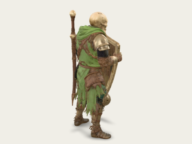 Skullshield Knight model preview