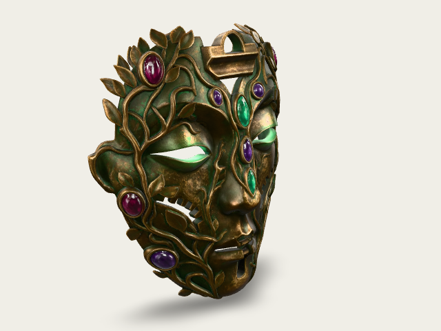 Verdant Mask Of Vines model preview