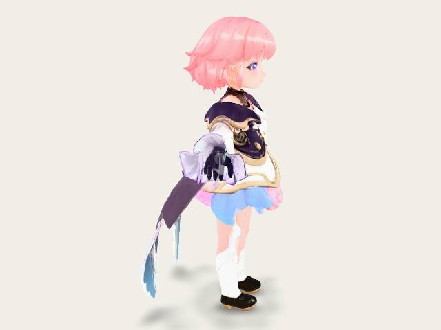Fantasy Elf Character (3) model preview