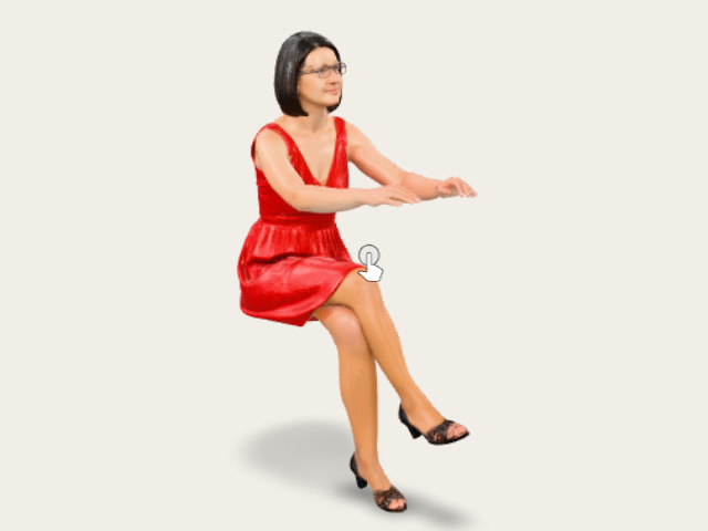 Lady In Red model preview