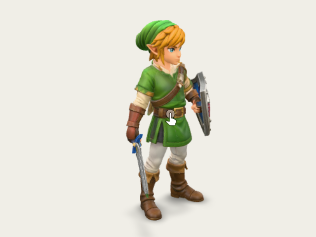 Link The Hero Of Time model preview