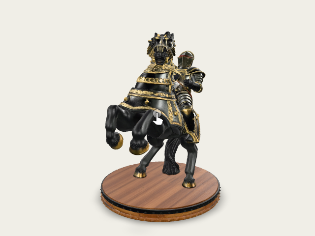 Midnight Knight On A Steel Steed model preview