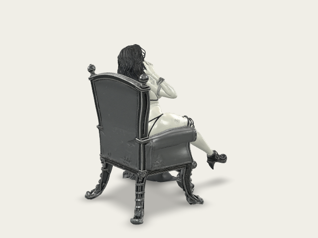 Woman on throne preview