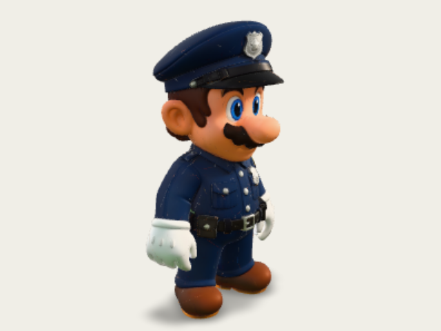Mario police officer preview