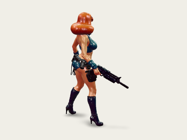 woman with gun preview