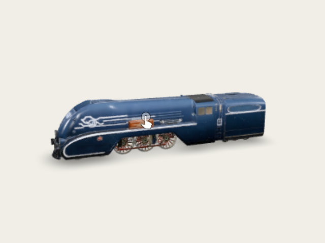Pkp Blue Streamlined Locomotive (2) preview