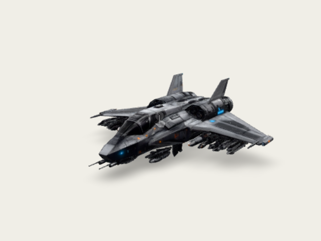 Space Bomber model preview