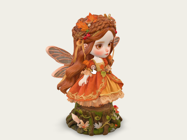An Exquisite Highend Collectible Figurine Of A Del (2) model preview