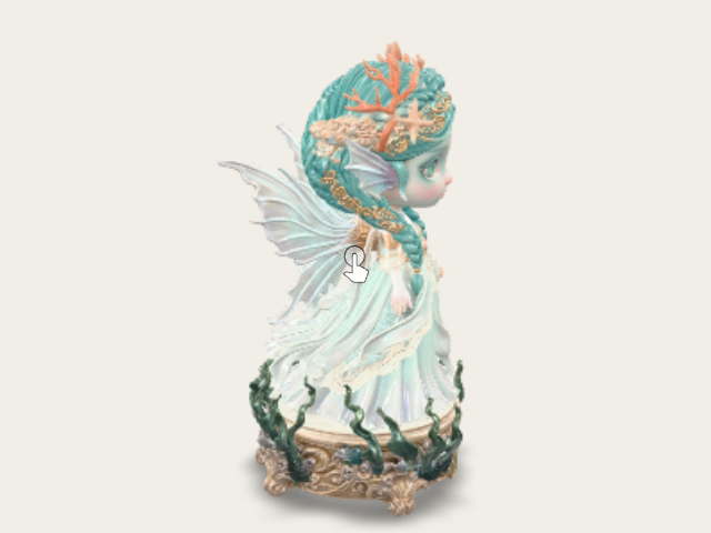 An Exquisite Highend Collectible Figurine Of A Del (3) model preview