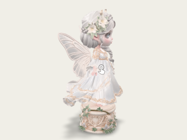 An Exquisite Highend Collectible Figurine Of A Del model preview