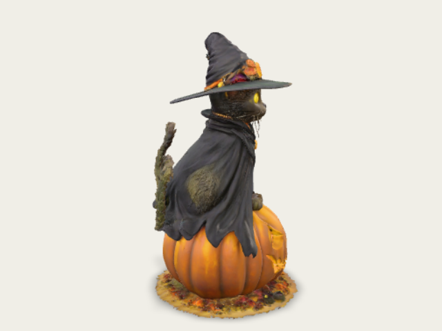 Halloween Magic Cat model preview