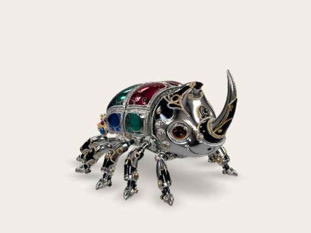 Chromatic Jeweled Rhino Beetle preview