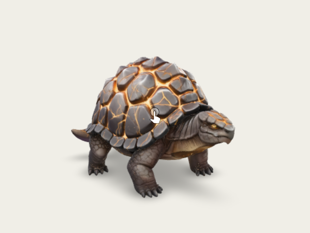 Crystalback Tortoise model preview