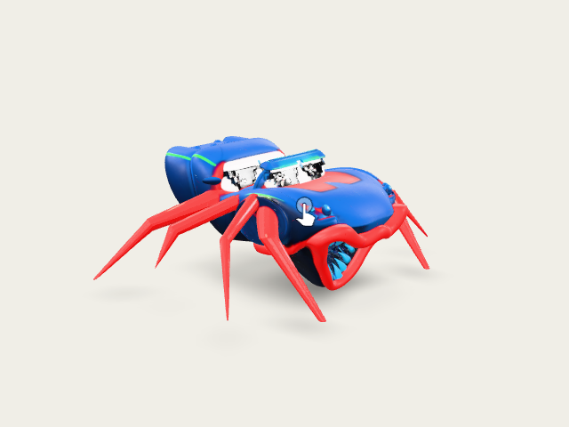 Deal With It Crab model preview