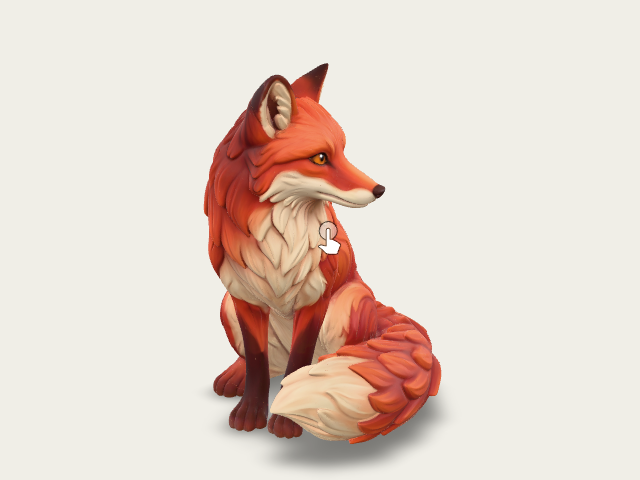 Ember Fox model preview